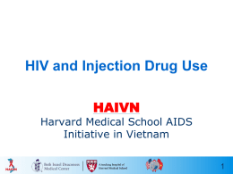 HIV and Injection Drug Use