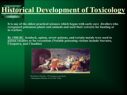 Toxicology (Introduc..