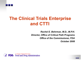 The Clinical Trials System