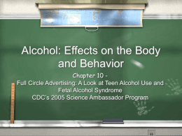 Alcohol: Effects on Teen Behavior and Body