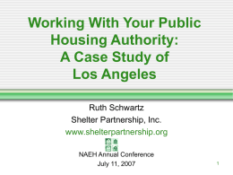A Case Study of Los Angeles by Ruth Schwartz