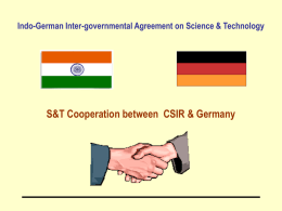 S&T System in India