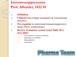 Immunosuppressants_team2011-09