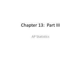 Chapter 13: Part III