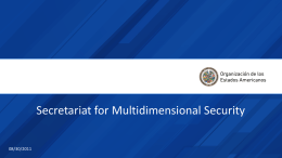 Secretariat for Multidimensional Security
