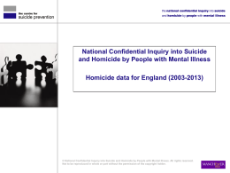 England Homicide (2003