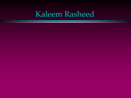 Drugs - Kaleem Rasheed