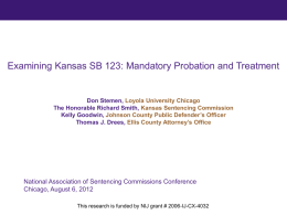 SB123 - National Association of Sentencing Commissions