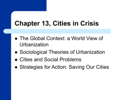 Factors Contributing to Urbanization