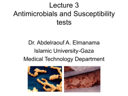 Lecture 1 Bacterial meningitis