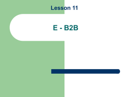 E - B2B - Small Business Resource