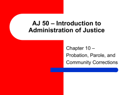 CH-10 - Sierra College Administration of Justice Department
