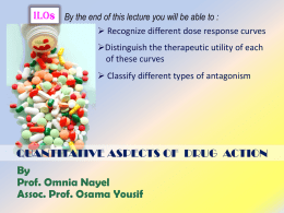 lecture6-Quantitative aspect of drugs 12-132014-08