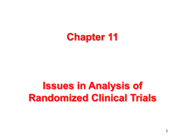 Randomized Control Clinical Trial