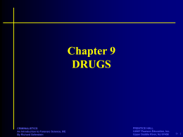Chapter 9 DRUGS
