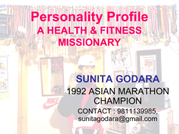 Sunita Godara`s Profile in