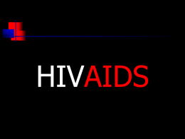 HIV/AIDS Powerpoint