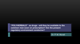 Dr. P M Murali