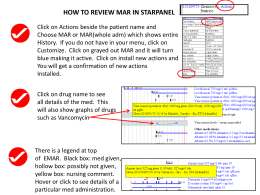 HOW TO REVIEW MAR IN STARPANEL