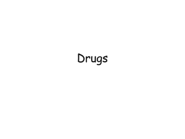 Unit 5 Drugs - Teacher Version