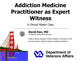 Forensic Practice for the Addiction Medicine Provider