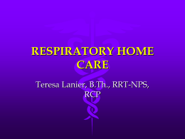 respiratory home care