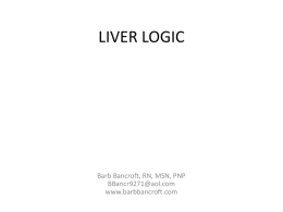 liver logic - Chicago SGNA