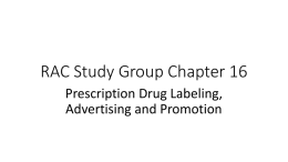 RAC Study Group Chapter 16