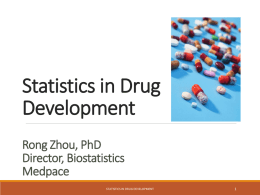 Statistics in Drug Development