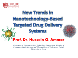 Prof. Dr. Hussein O. - Nanoscience and Molecular Nanotechnology