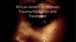 African American Women and Cocaine