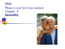 Ch 9, Sexuality and the Elderly