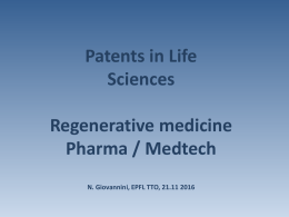 Patent presentation from Natalia Giovannini (pptx) - LBNC