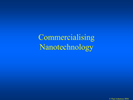 Nanotechnology and Microsystems