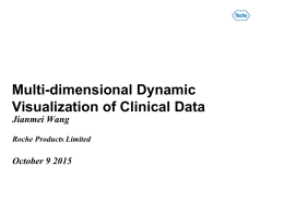 Visualisation Of Clinical Tria lData Using Animated Graphics Slides