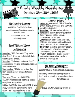 October 24-28 - Ector County ISD