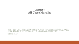 Chapter 4 All-Cause Mortality