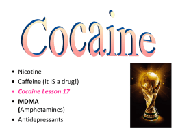 Cocaine lecture cocaineONLYx
