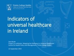 2nd-presentationx - Trinity College Dublin