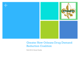 Greater New Orleans Drug Demand Reduction Coalition