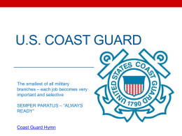 Coast Guard PowerPoint