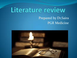 Literature review CPC