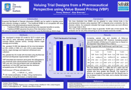Valuing Trial Designs from a Pharmaceutical Perspective using