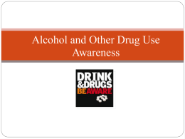 Common Reasons for Alcohol and Other Drug Use