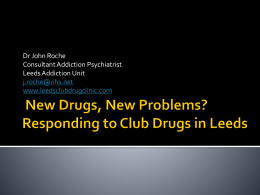 presentation - Society for the Study of Addiction