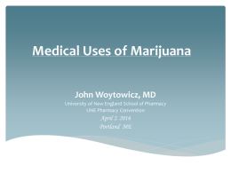The Medical Use of Marijuana