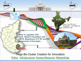 Mega Bio Cluster Creation for Innovation