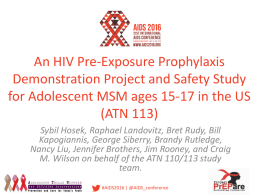 sample slide 1 - View the full AIDS 2016 programme