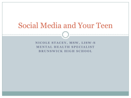 Social Media and Your Teen