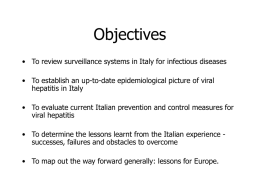 Objectives - Viral Hepatitis Prevention Board